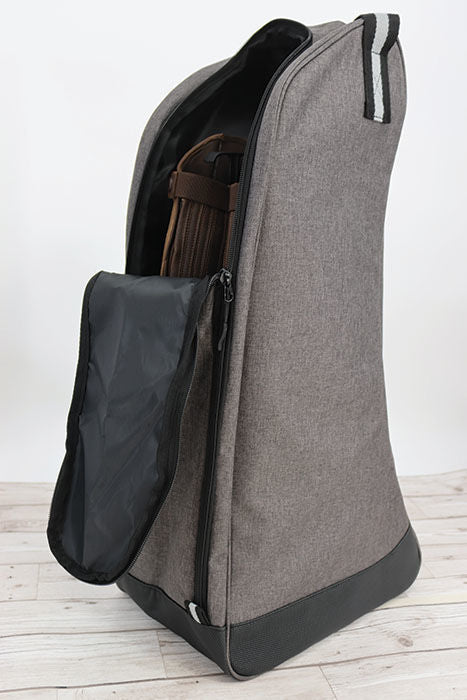 Woof Wear Riding Boot Bag Waterproof Base with Toe Protector and Zipper