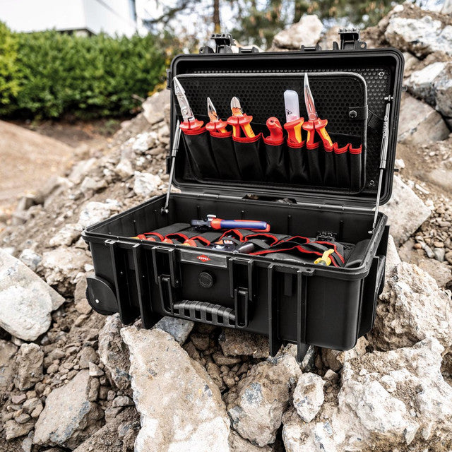 KNIPEX Tool Case Robust26 Electric Waterproof Dustproof with 16 Tools
