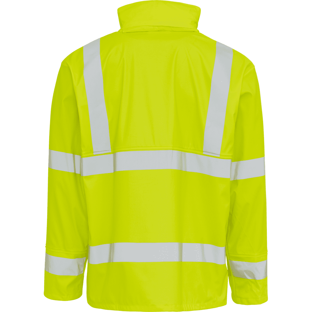 ELKA Dry Zone Visible Hi-Vis Rain Jacket with Reflective Stripes 026300R