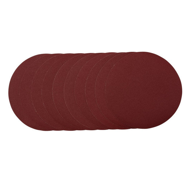 Draper 230mm Sanding Discs 120 Grit Pack of 10 for Wood Metal Plastic