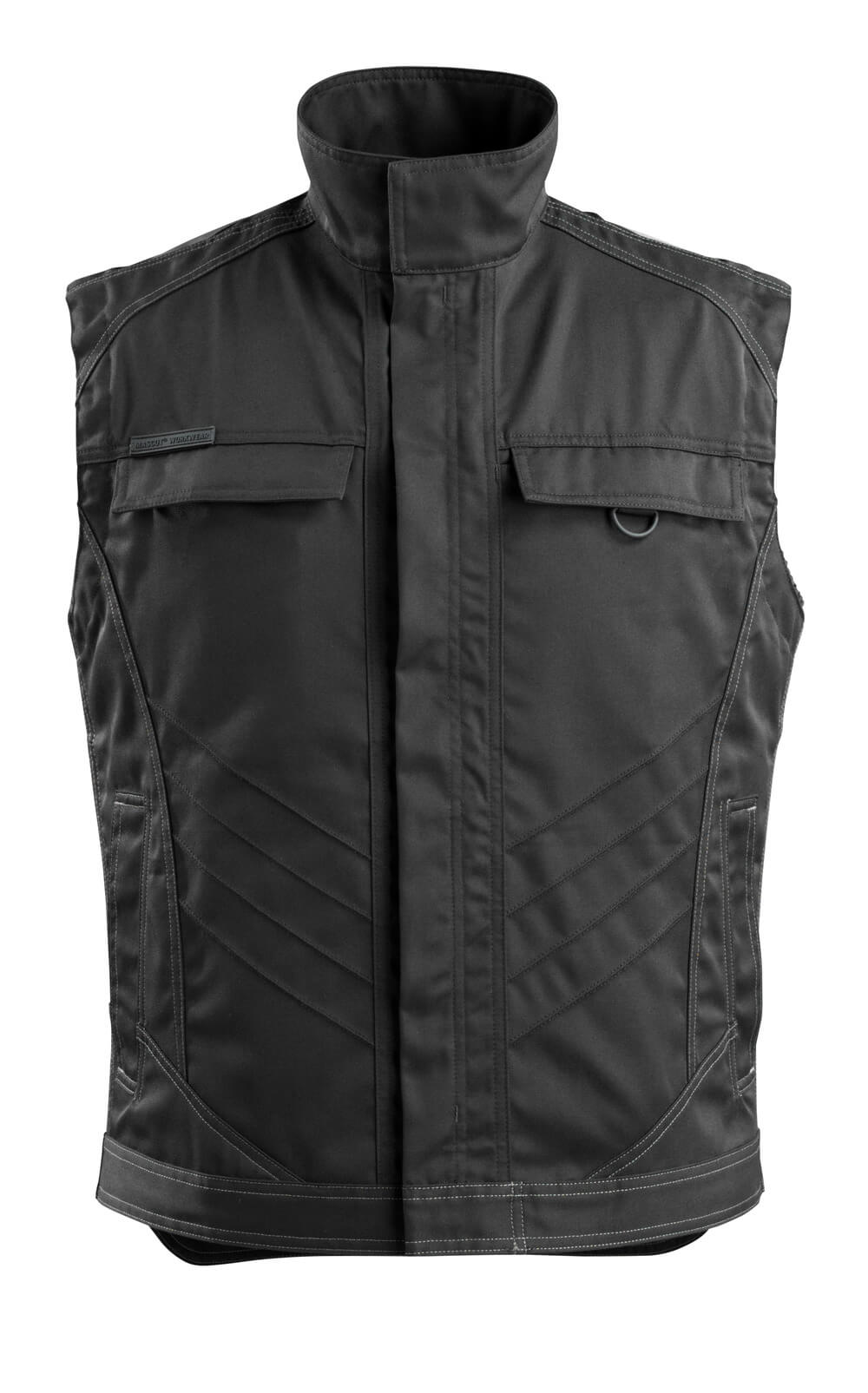 Mascot Unique Hagen Gilet Lightweight Durable High Collar Zip Closure Reflectors