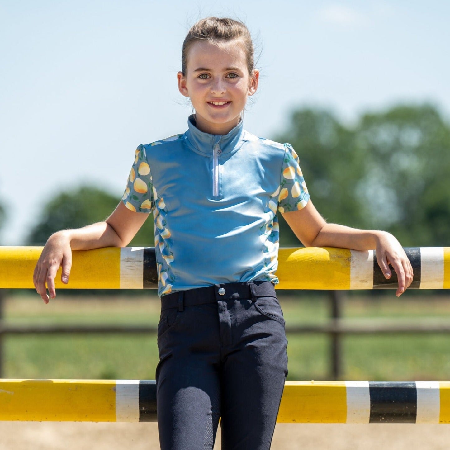 HKM Children's Functional Shirt -Austin Kids- Riding For Young Equestrians