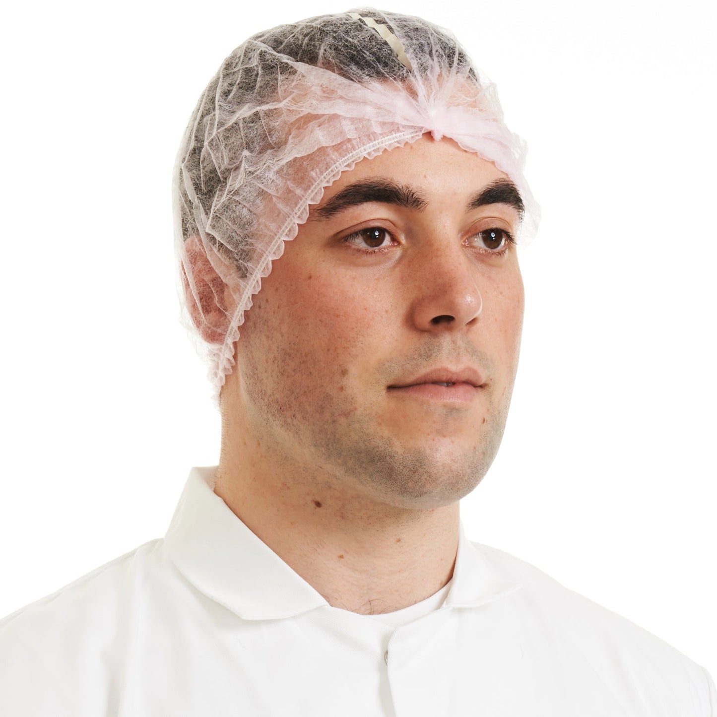 Supertouch Detectable Mob Caps 100 Pack with Metallic Strip and Elastic Band