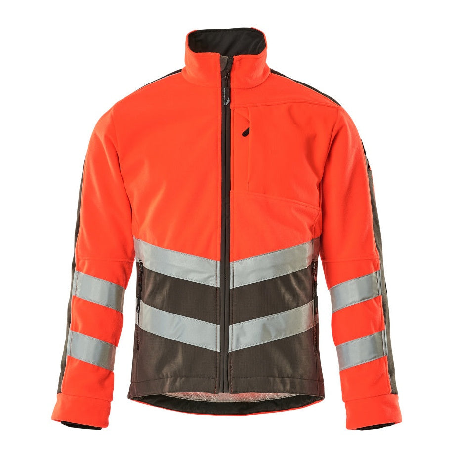 Mascot Safe Supreme Sheffield Fleece Jacket Hi-Vis Waterproof Windproof Class 2