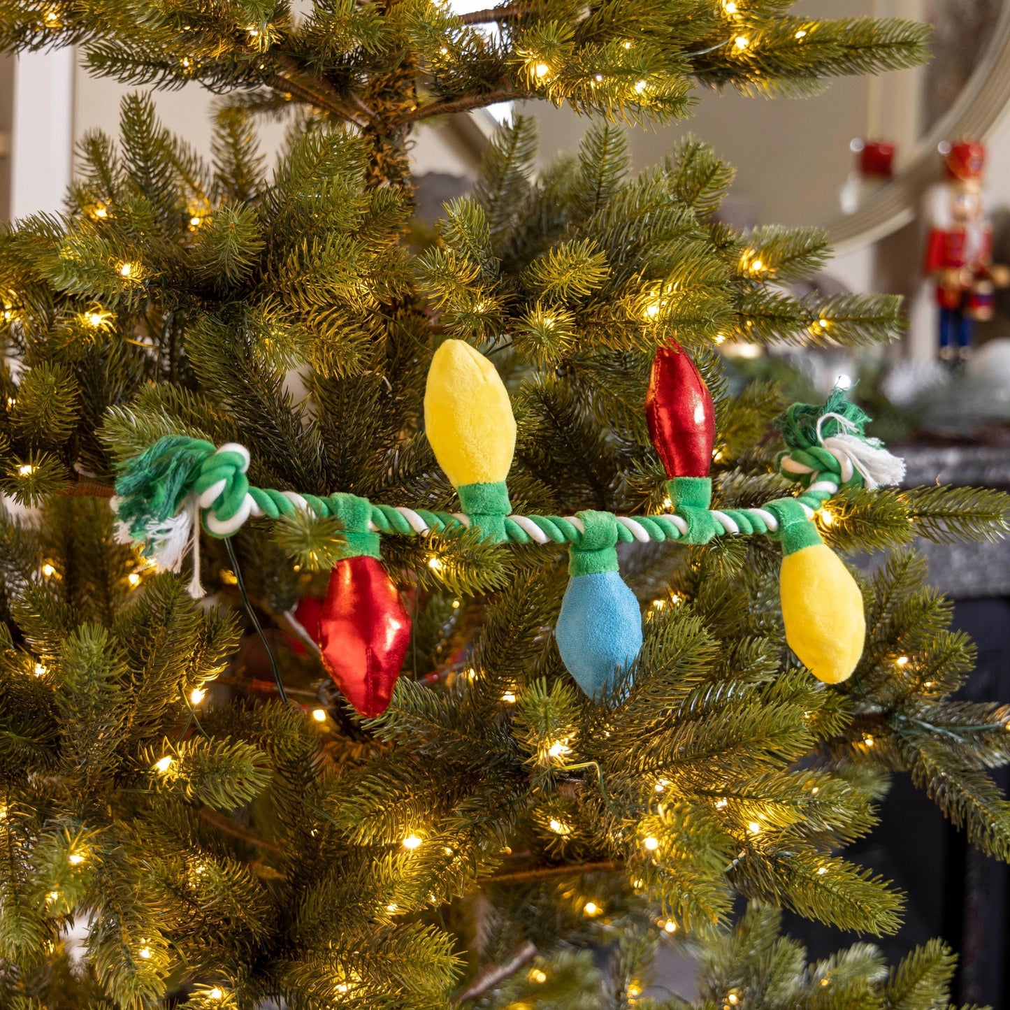 House of Paws Christmas Rope Toy #style_tree-lights