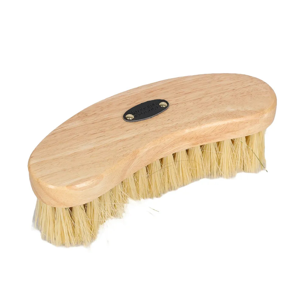 Supreme Products Horse Gleaming Coat Flicker Brush Wooden Grooming Tool
