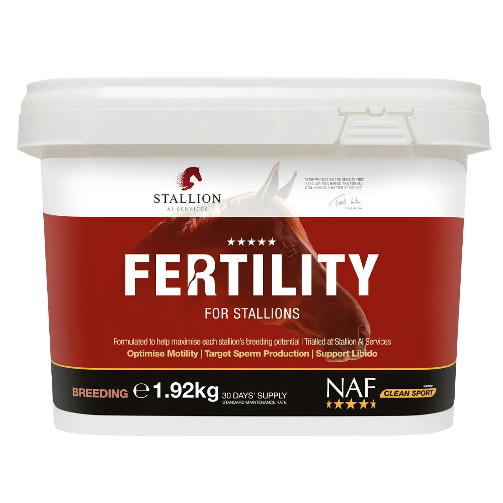 NAF Fertillity For Stallions Fertility Support Libido and Sperm Production