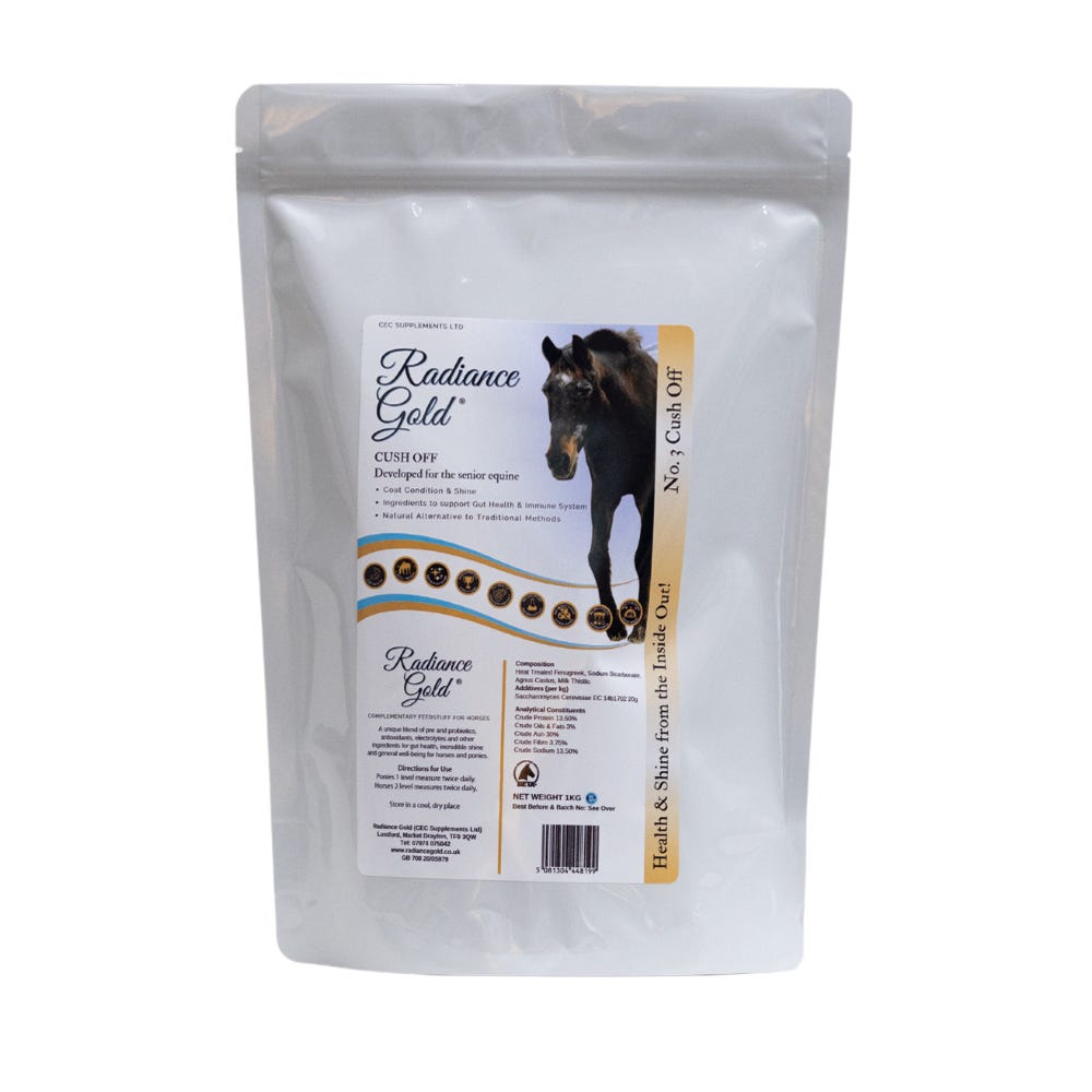 Radiance Gold Horse Cush Off Senior Supplement For Digestive Health