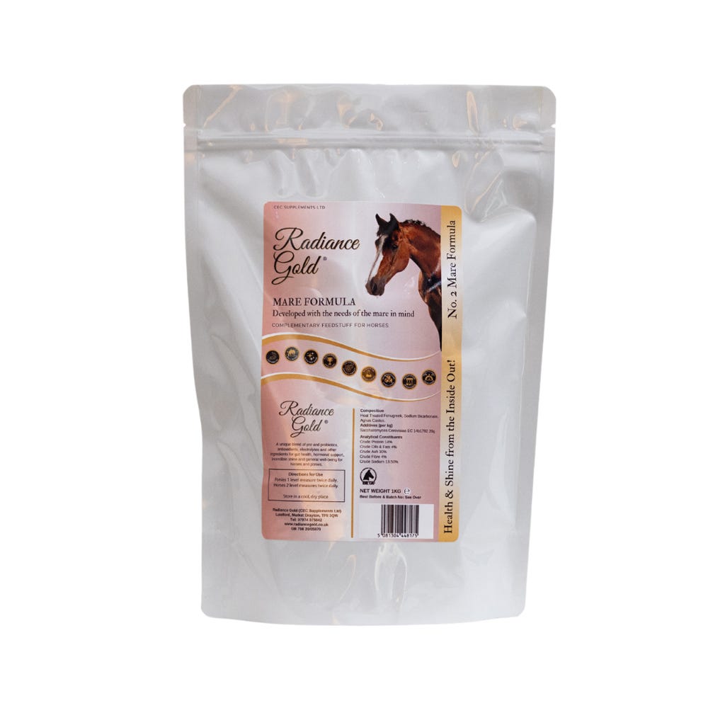 Radiance Gold Horse Mare Formula Calming Supplement For Horses and Ponies