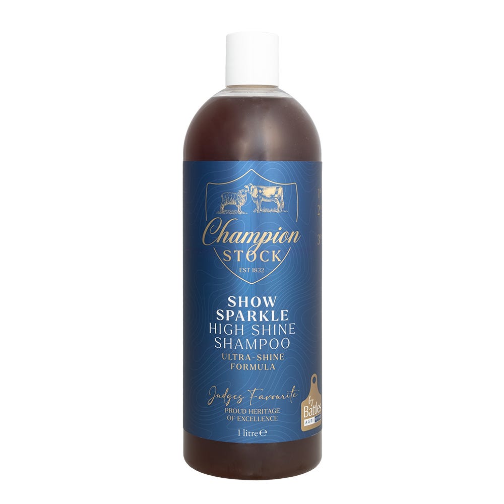 Champion Stock Grooming Show Sparkle High Shine Shampoo For Ultimate Coat