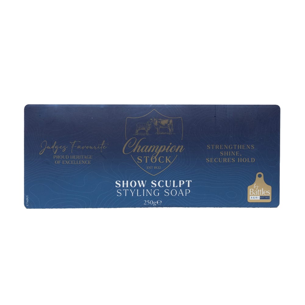 Champion Stock Grooming Show Sculpt Styling Soap For Firm Hold and Enhanced