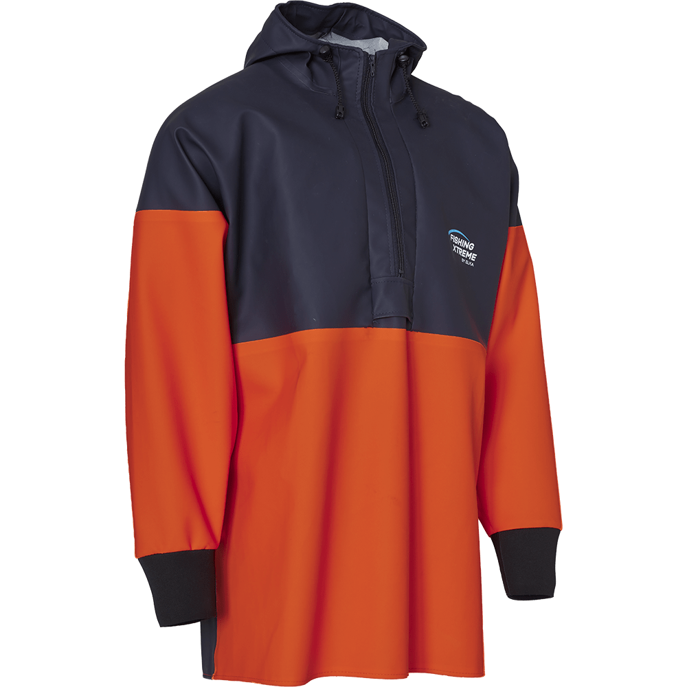 ELKA Fishing Xtreme Smock Neoprene Cuff Fixed Hood YKK Zipper Cold Resistant