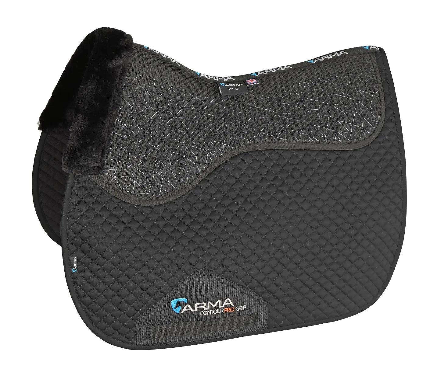 Shires Horse ARMA Fusion Saddlecloth with Silicone Grip and Shock