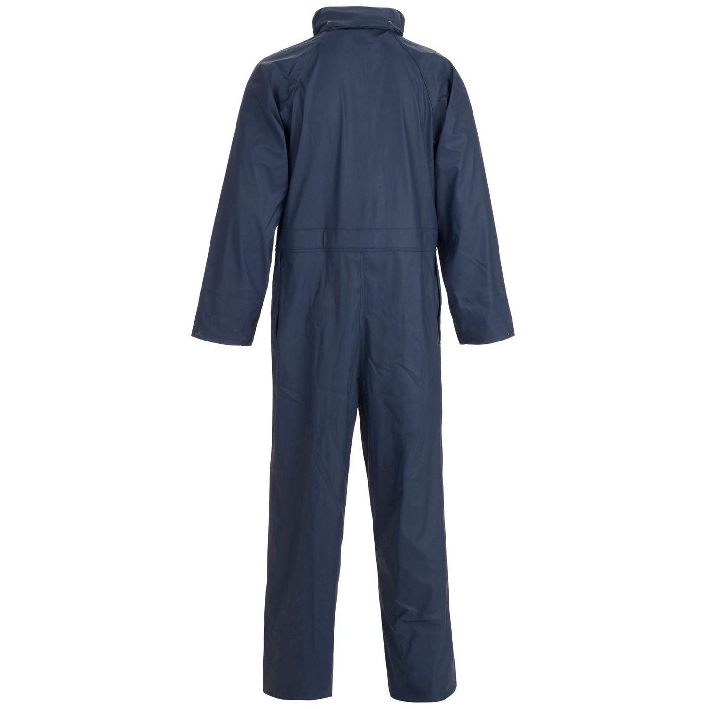 Stormflex Navy PU Coverall Lightweight Waterproof Breathable + Reflective Tape
