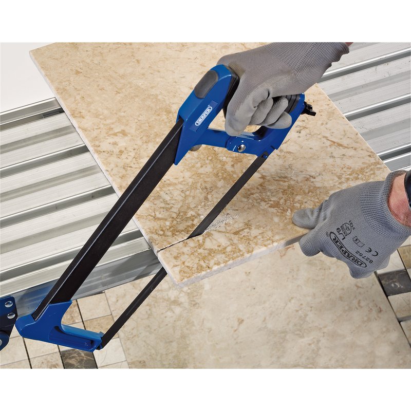 Draper Tools 300mm Tungsten Carbide Grit Hacksaw Blade for Ceramic Glass Marble