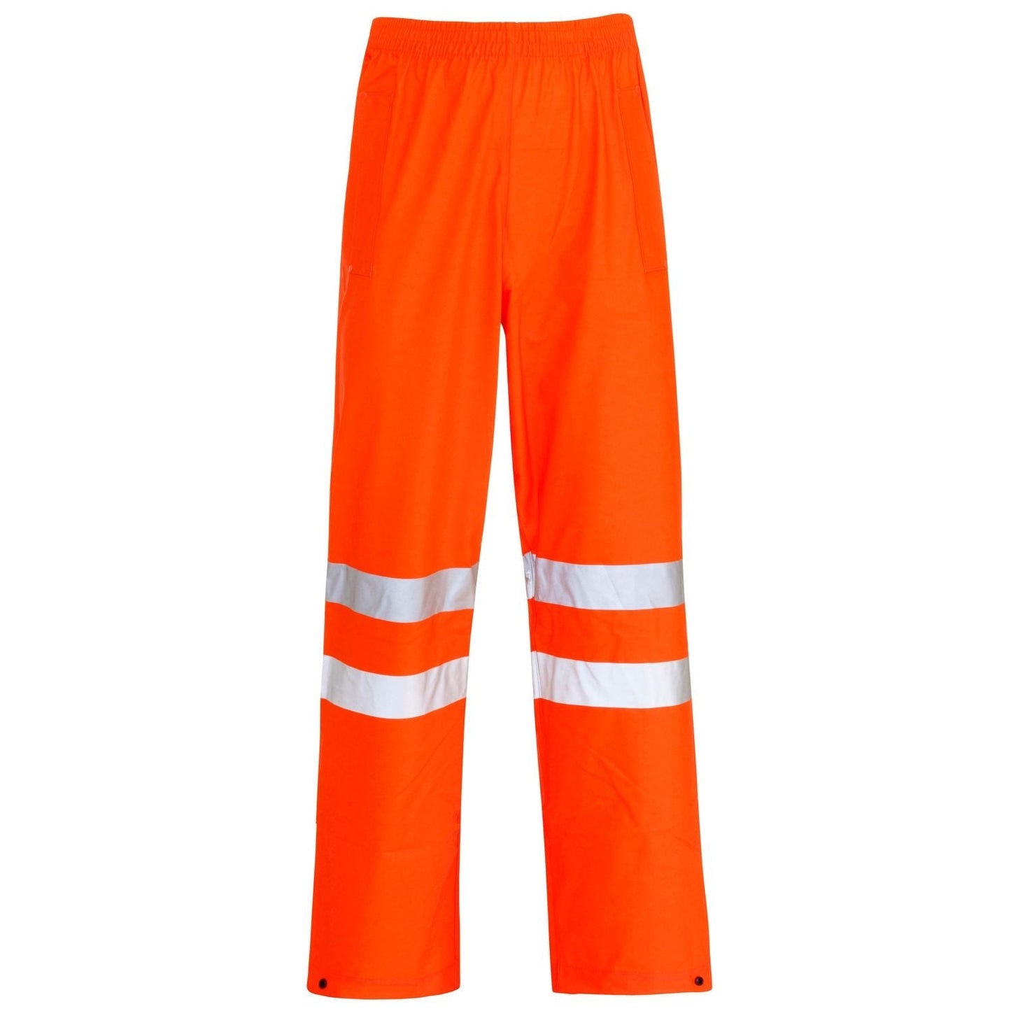 Stormflex PU Orange Trousers with Knee Band, Breathable, Water-Resistant