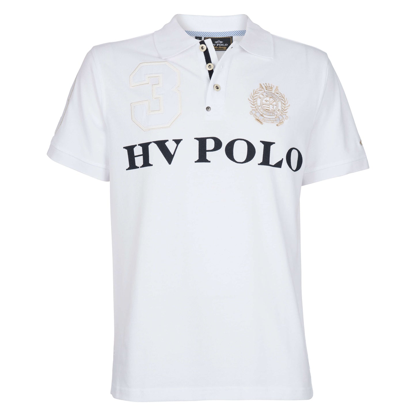 HV Polo Favouritas EQ Men's Polo Shirt #colour_white