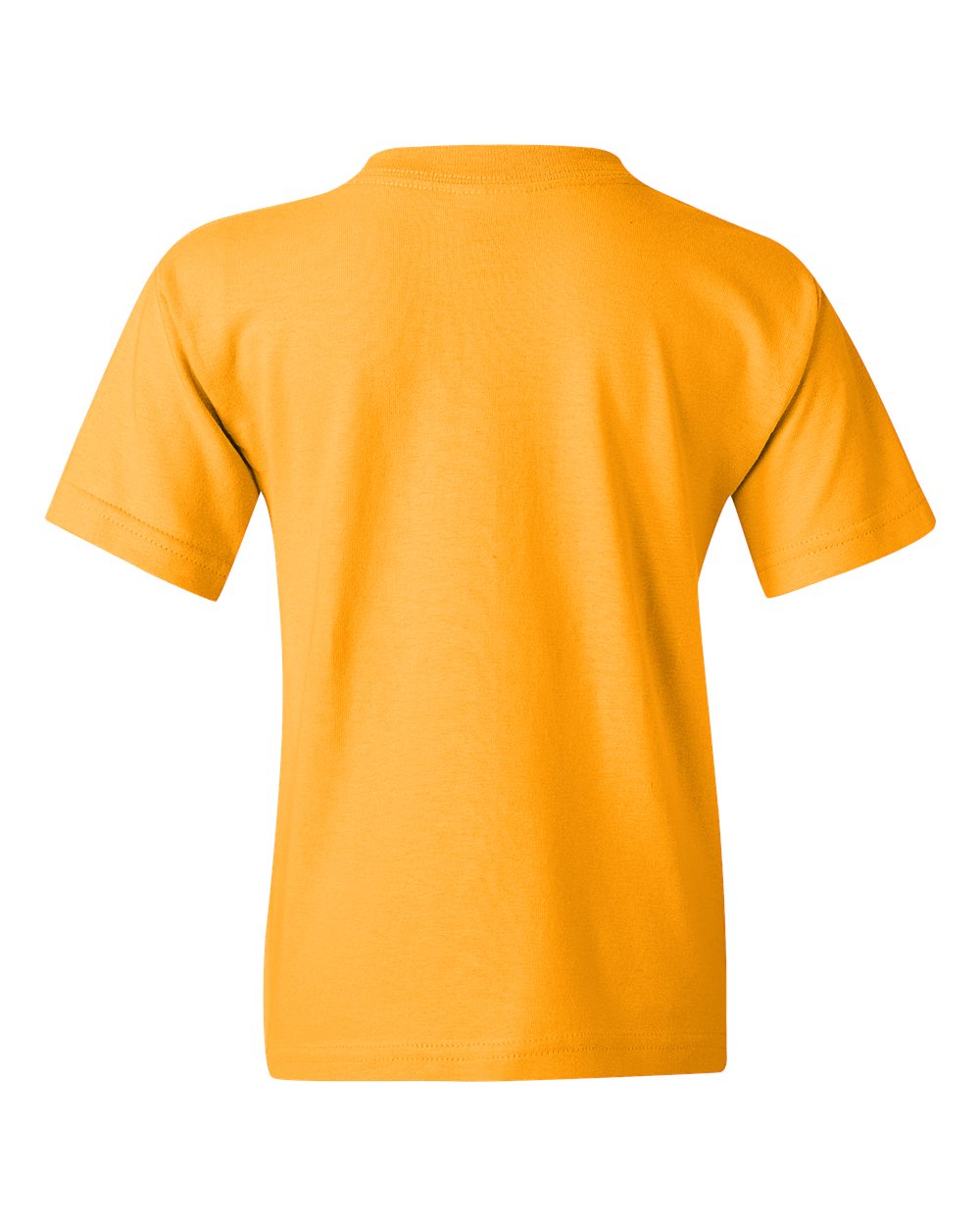 Gildan Heavy Cotton Youth T-Shirt Gold Soft Cotton Pre-Shrunk Jersey Knit