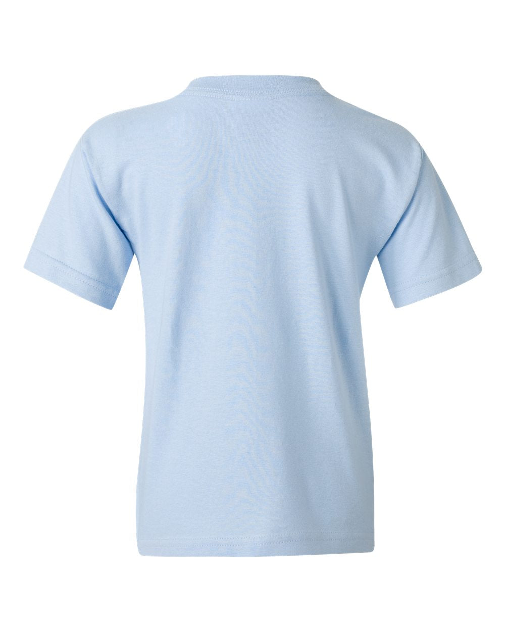 Gildan Heavy Cotton Youth T-Shirt Light Blue Soft Cotton Pre-Shrunk 100% Cotton
