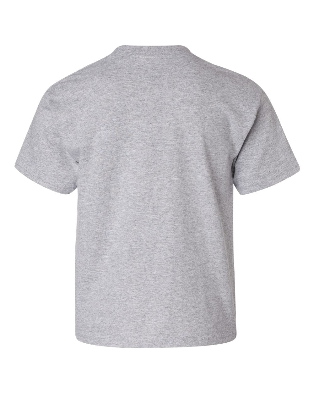 Gildan Heavy Cotton Youth T-Shirt Sport Grey Soft Cotton Pre-Shrunk 100% Cotton
