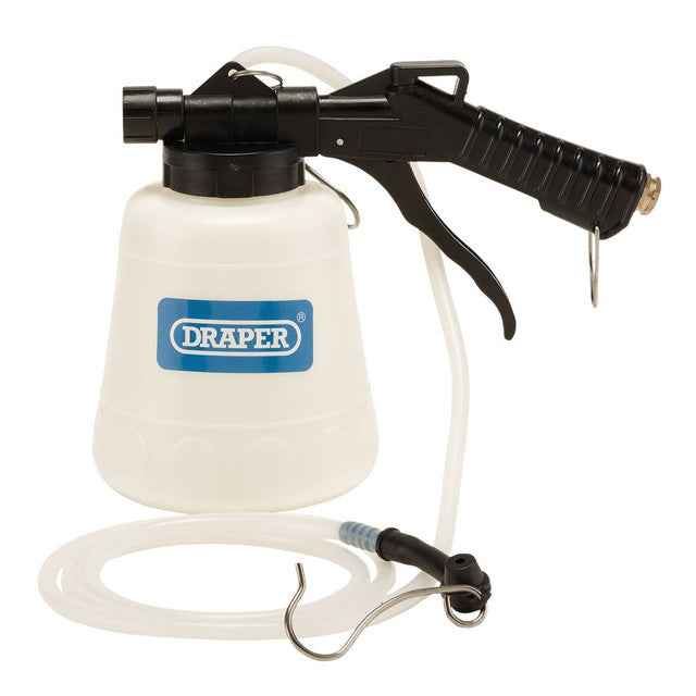 Draper Tools Pneumatic Brake Fluid Extractor 1L for Cars Vans Motorbikes
