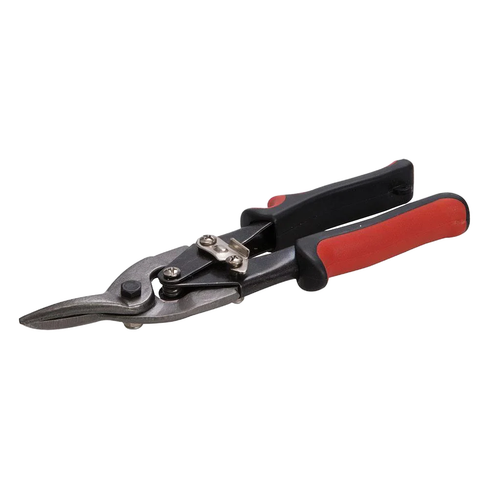 Silverline Left-Hand Aviation Tin Snips High Carbon Steel Easy-Grip Handles