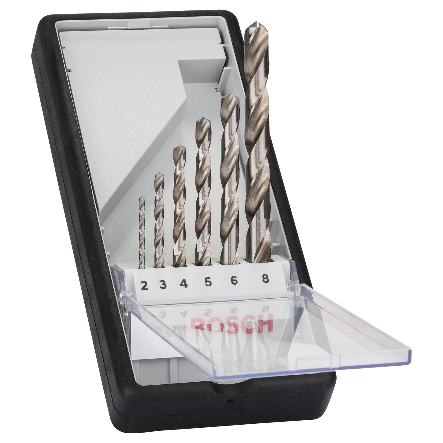 Bosch Professional 6-Piece HSS-G Metal Drill Bit Set 135° 2-8mm Precision