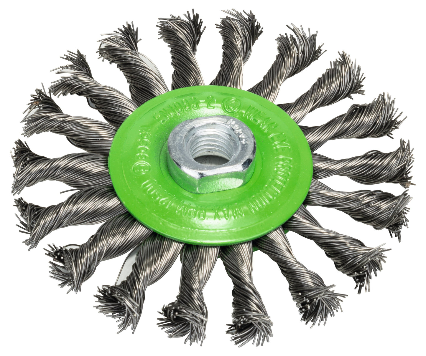 Bosch Professional 115mm Knotted Wire Wheel for Inox Heavy-Duty Cleaning