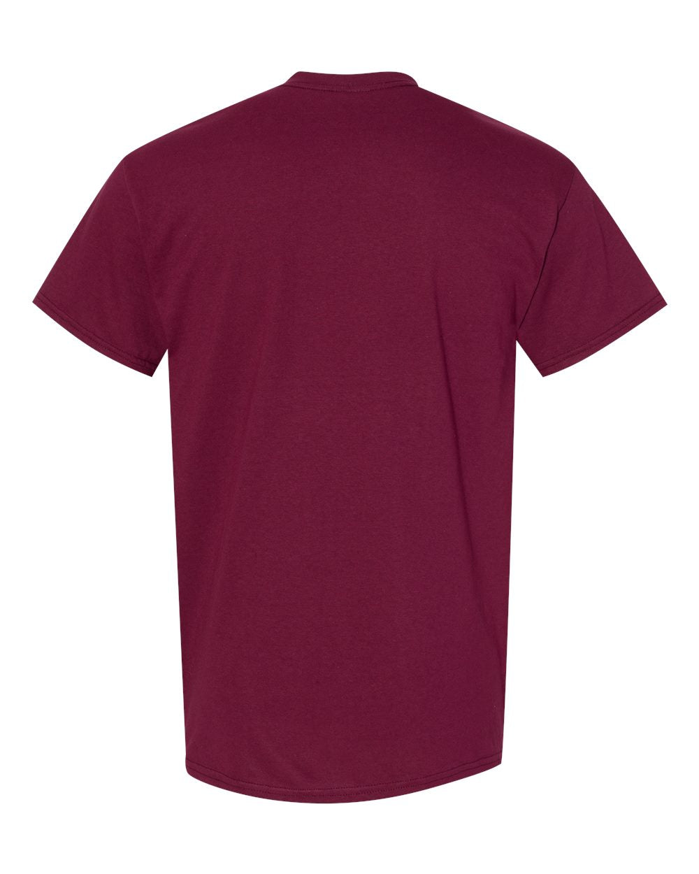 Gildan Heavy Cotton Youth T-Shirt Maroon Soft Durable Pre-Shrunk 100% Cotton