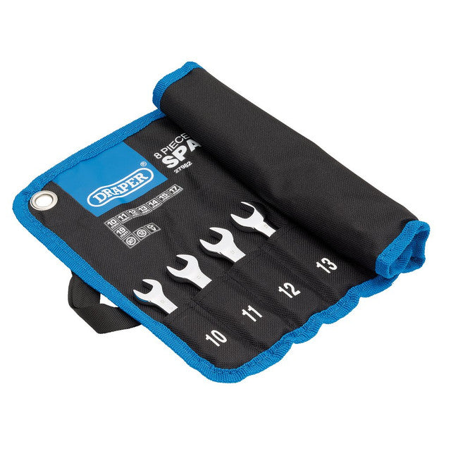 Draper HI-TORQ Metric Stubby Flexible Head Ratchet Spanner Set 8 Piece