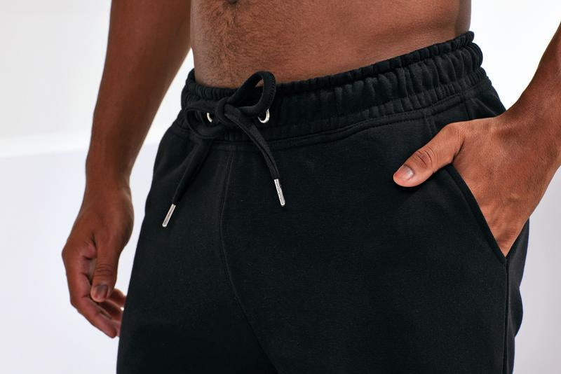 Men's TriDri Jogger Shorts Brushed Fleece Elastic Waist Pockets S-3XL