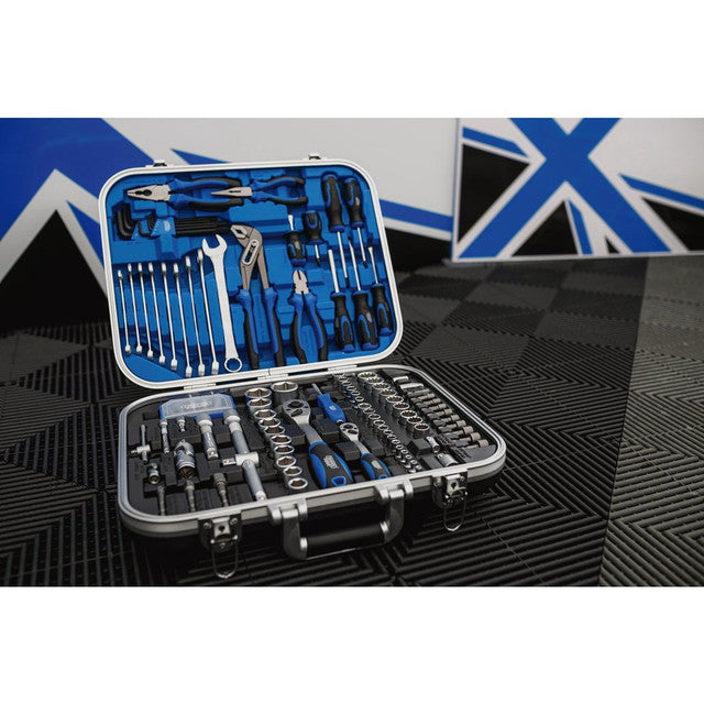 Draper Expert 127 Piece Mechanic's Tool Kit with Lockable Case and Sockets