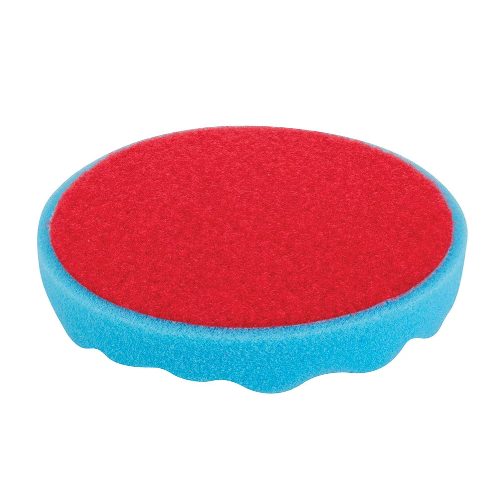 Silverline Hook & Loop Foam Polishing Head 150mm Waffle Surface AutomotiveMarine