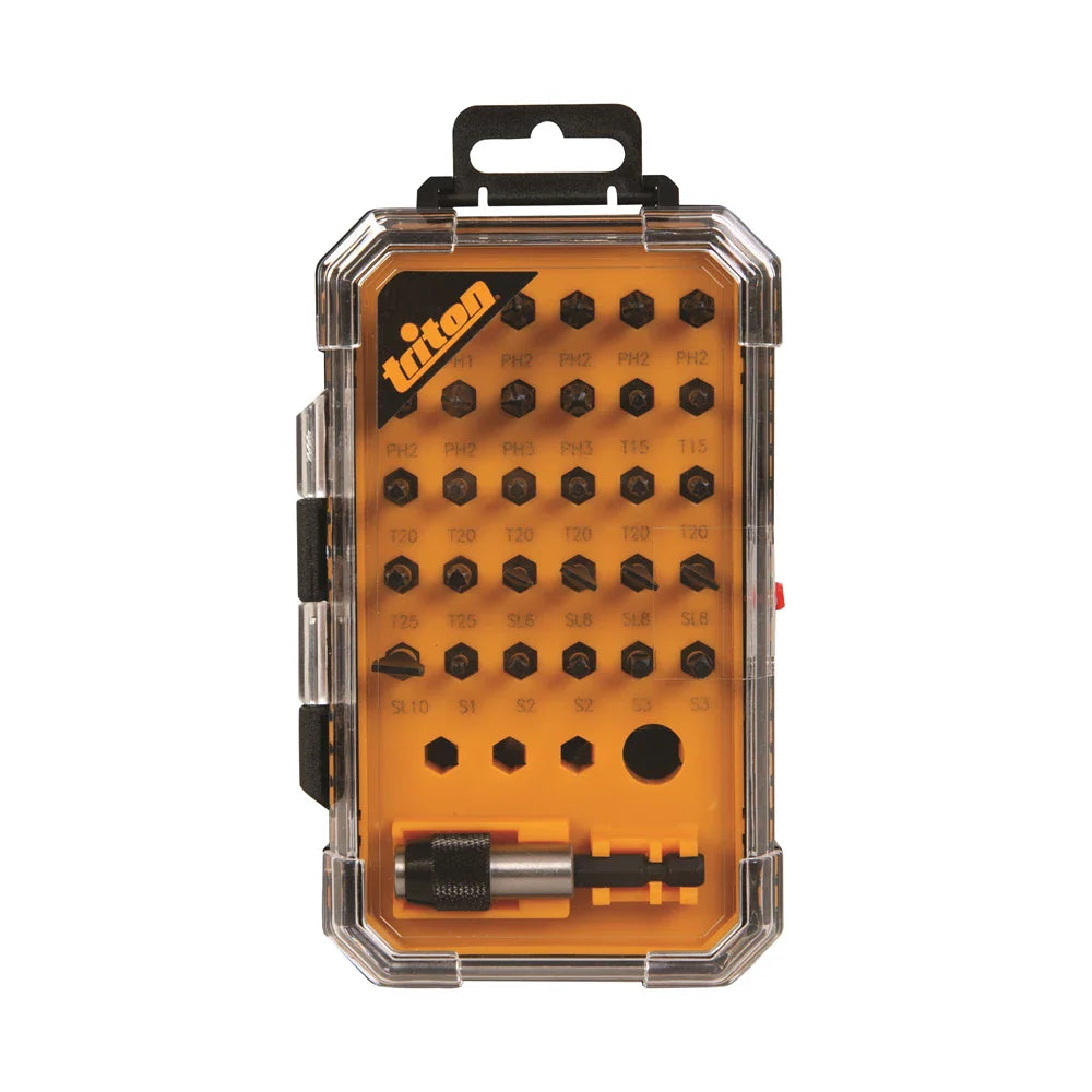 Triton 31Pce Impact Screwdriver Bit Set S2 Steel High Torque for Drills