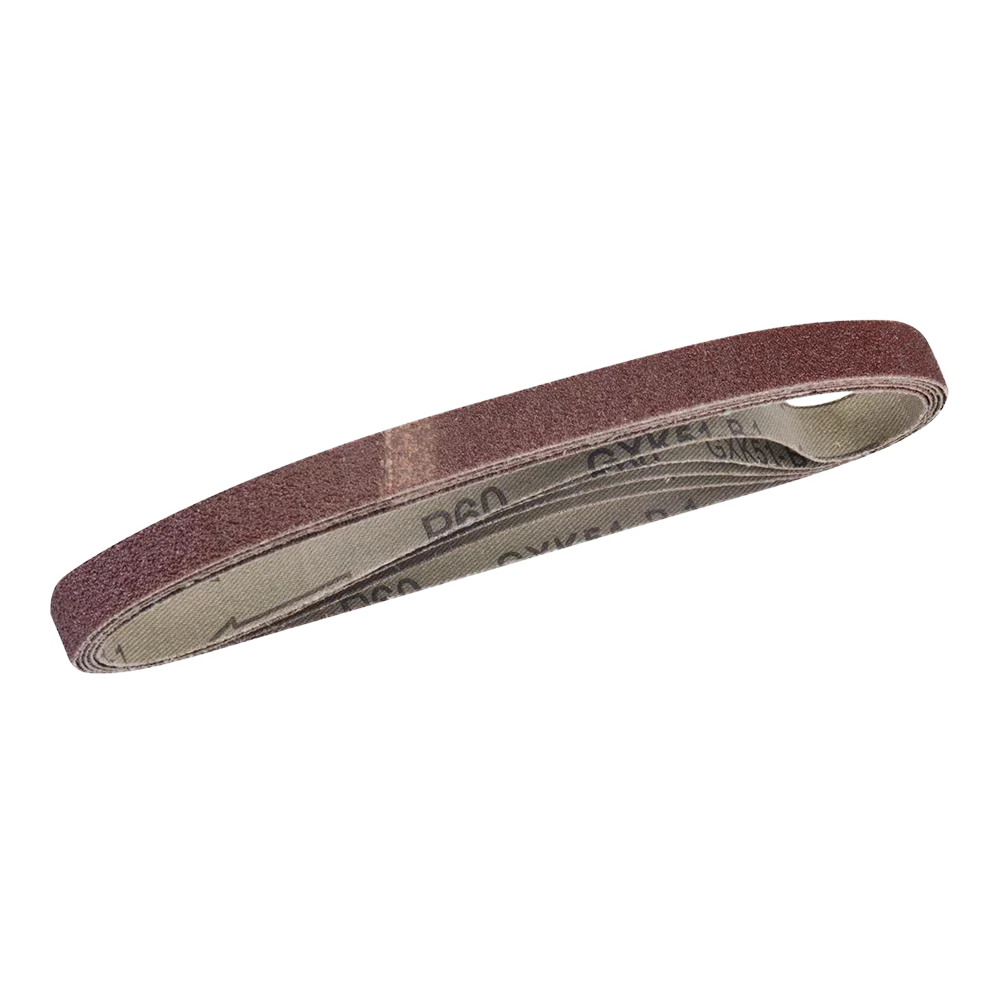 Silverline 10 x 330mm Sanding Belts 5 Pack 60 Grit Aluminium Oxide Abrasive