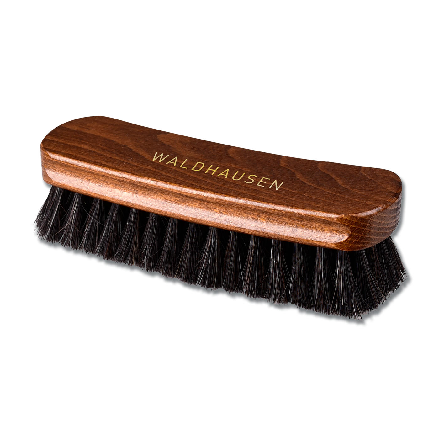 Waldhausen Horse Large Shoe Polishing Brush with 100% Horsehair Bristles