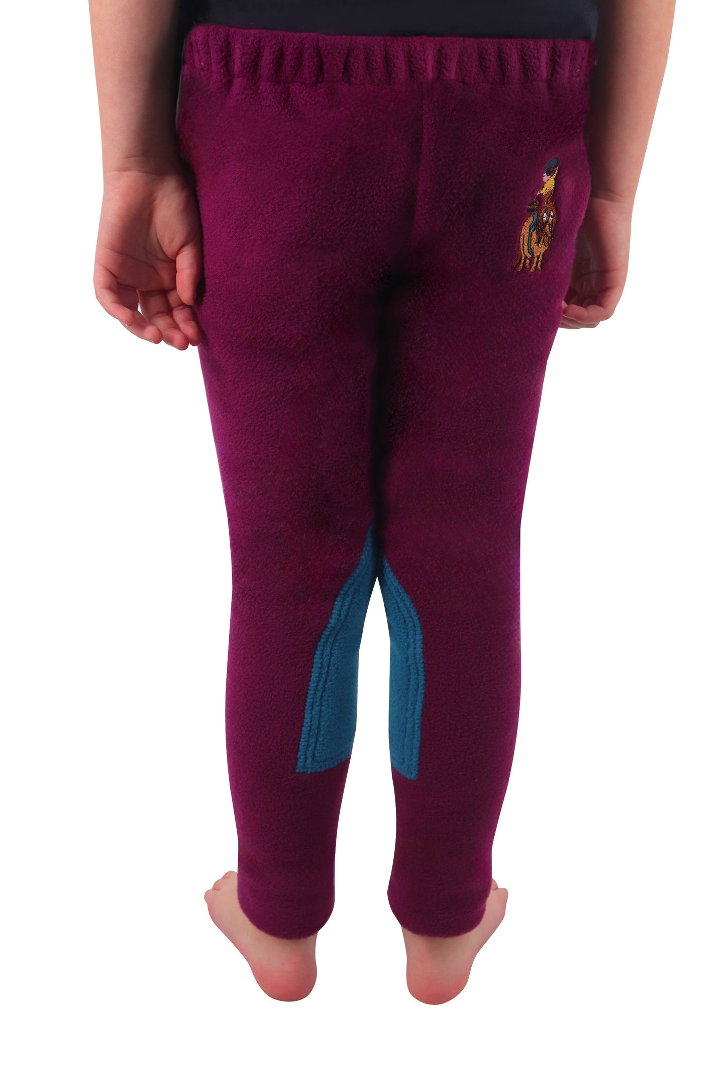 HY Equestrian Thelwell Collection Pony Friends Fleece Tots Jodhpurs