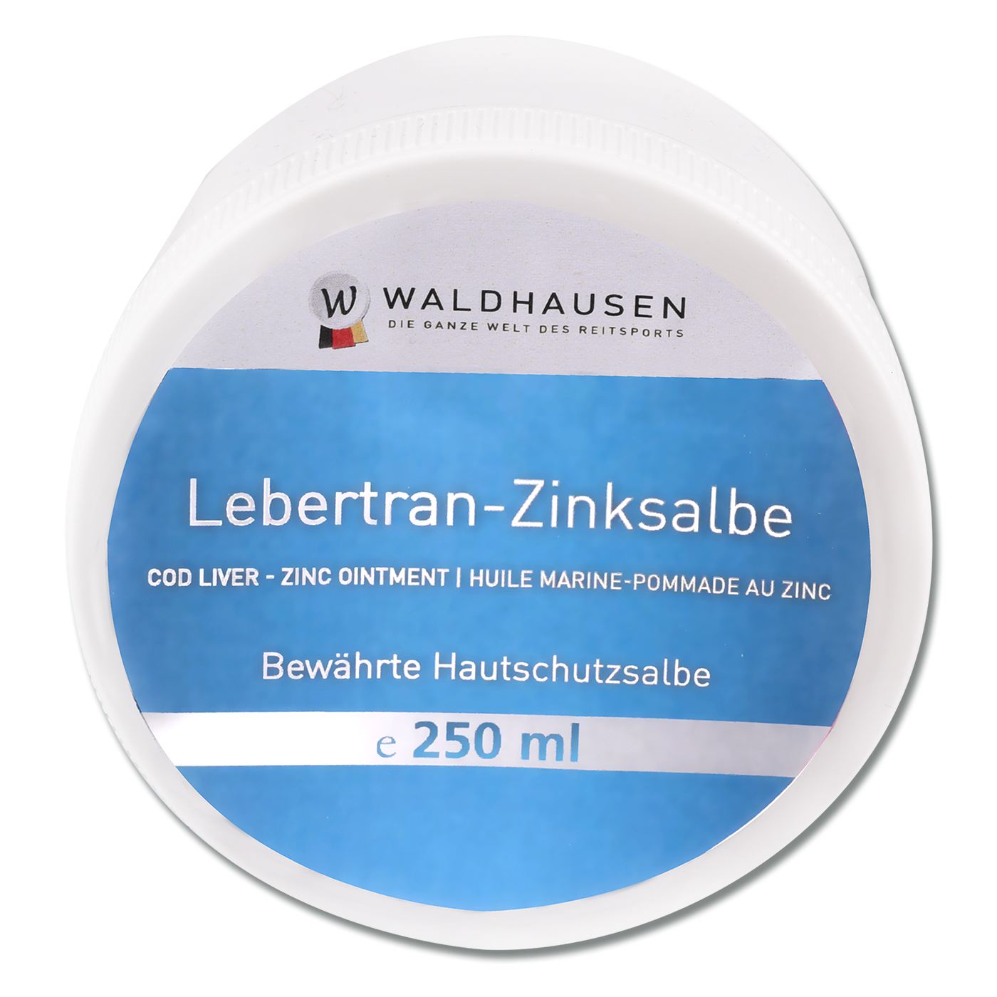 Waldhausen Horse Cod Liver Oil-Zinc Salve Oil Zinc Skin Protection For Wounds