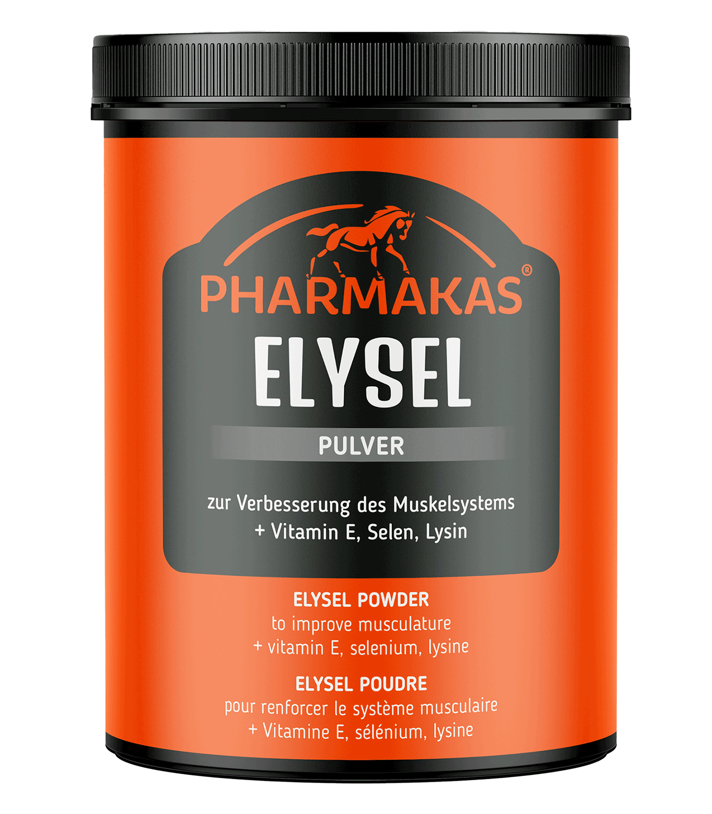 Pharmakas Elysel Powder Supplement for Horses with Vitamin E and Selenium