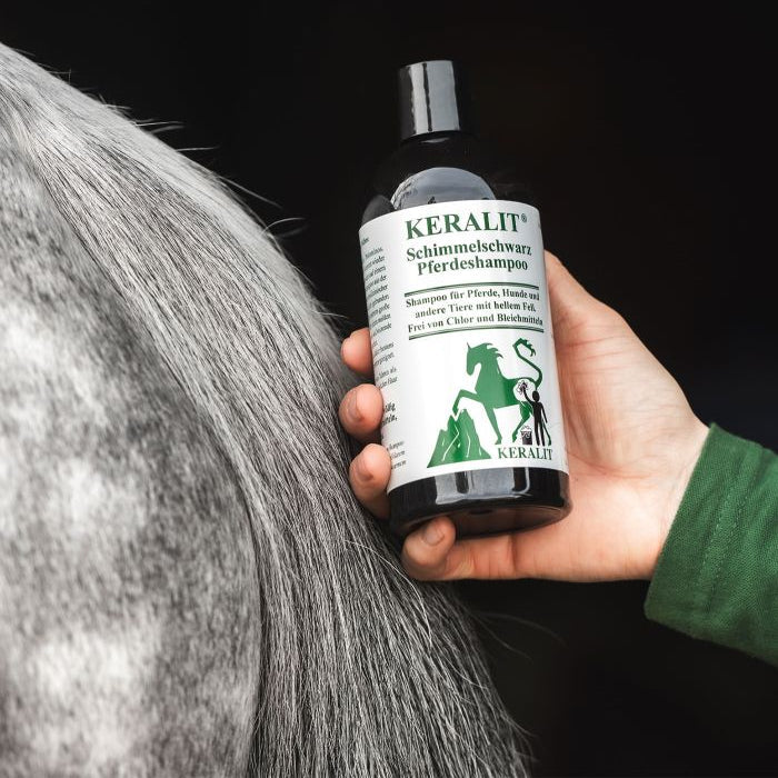 Keralit Grey Horse Shampoo Gentle Cleansing For Coat Tail Mane