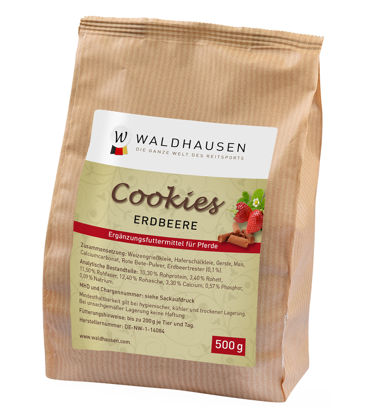 Waldhausen Horse Cookies Premium Treats for Positive Reinforcement