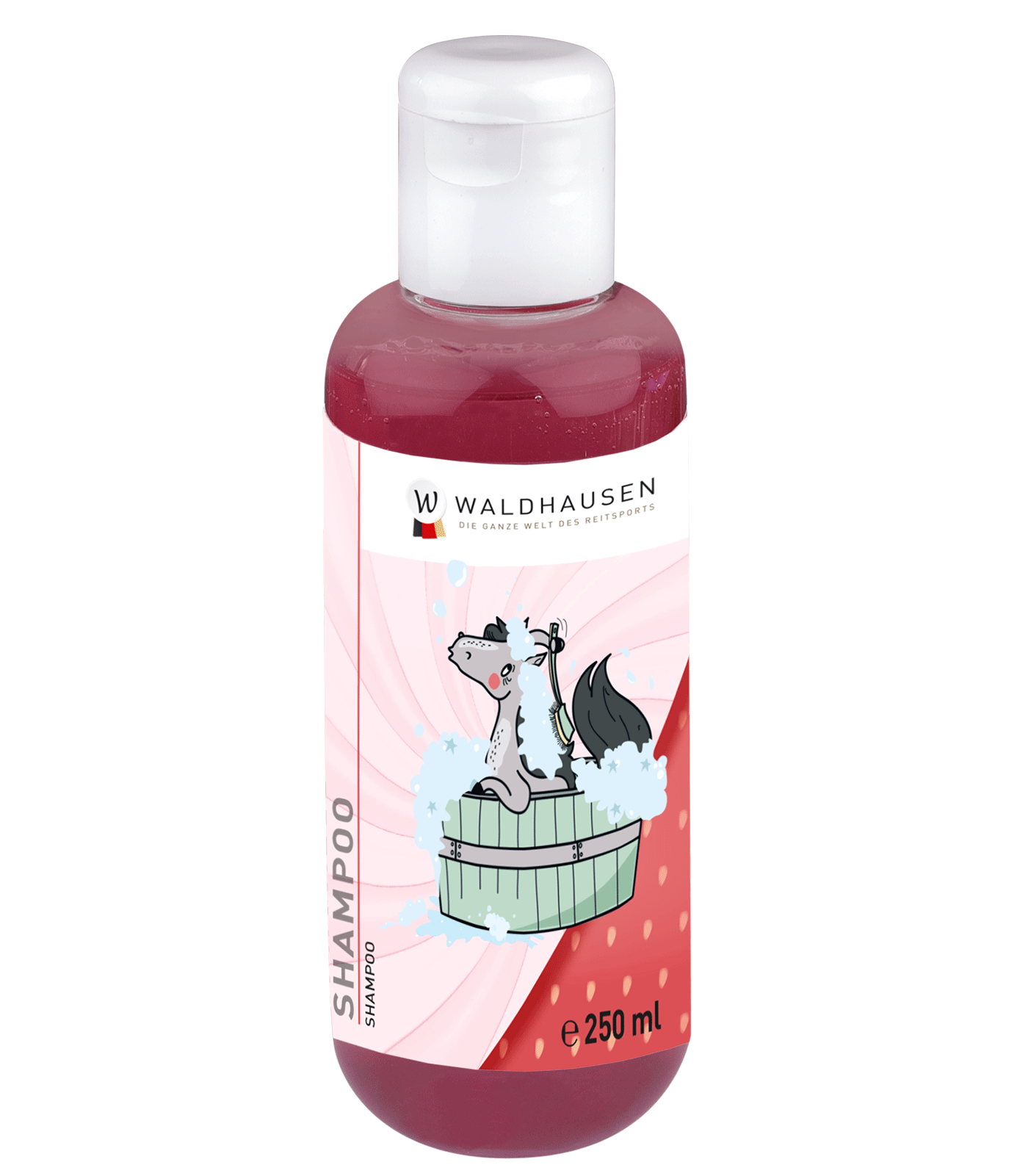 Waldhausen Horse Shampoo StrawberryVanilla Scented Coat Cleaner