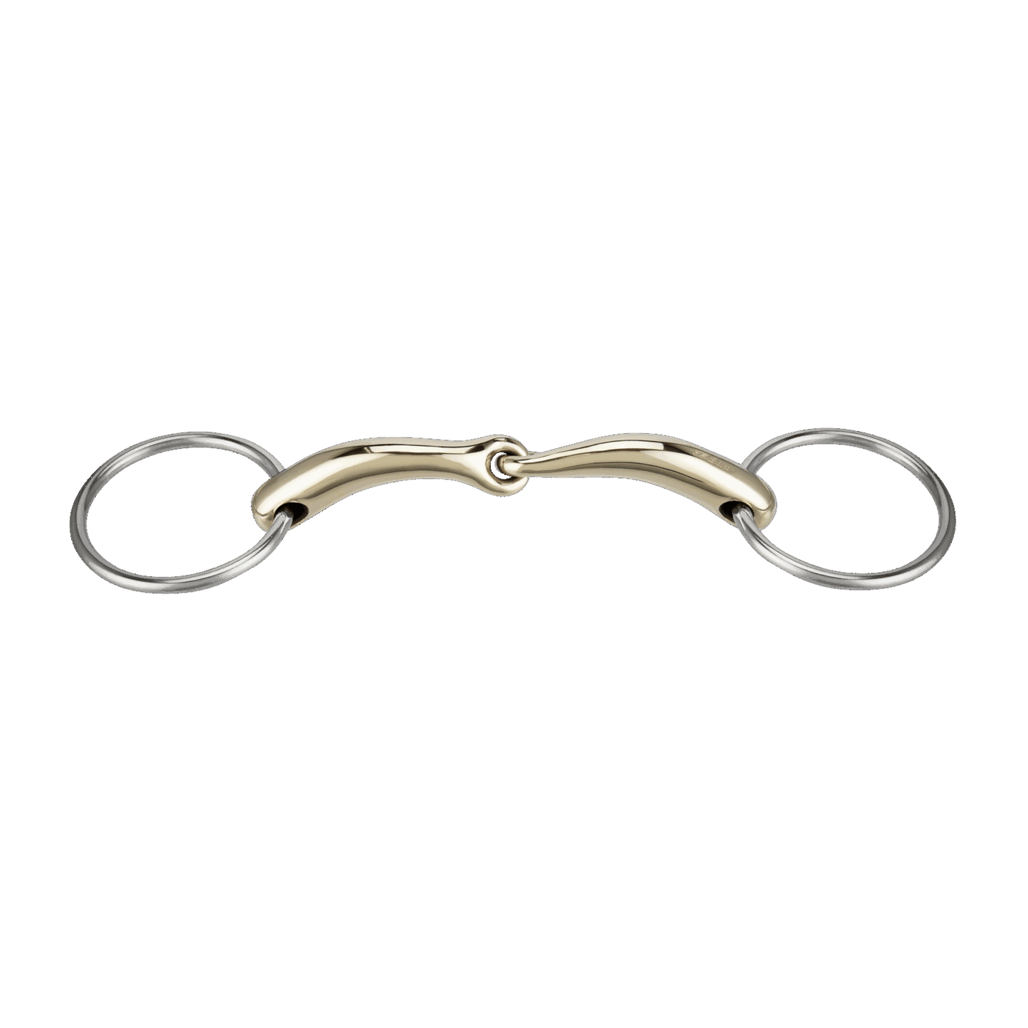 Sprenger Pronamic Bradoon 14mm Sensogan Stainless Steel Single Jointed 55mm Ring