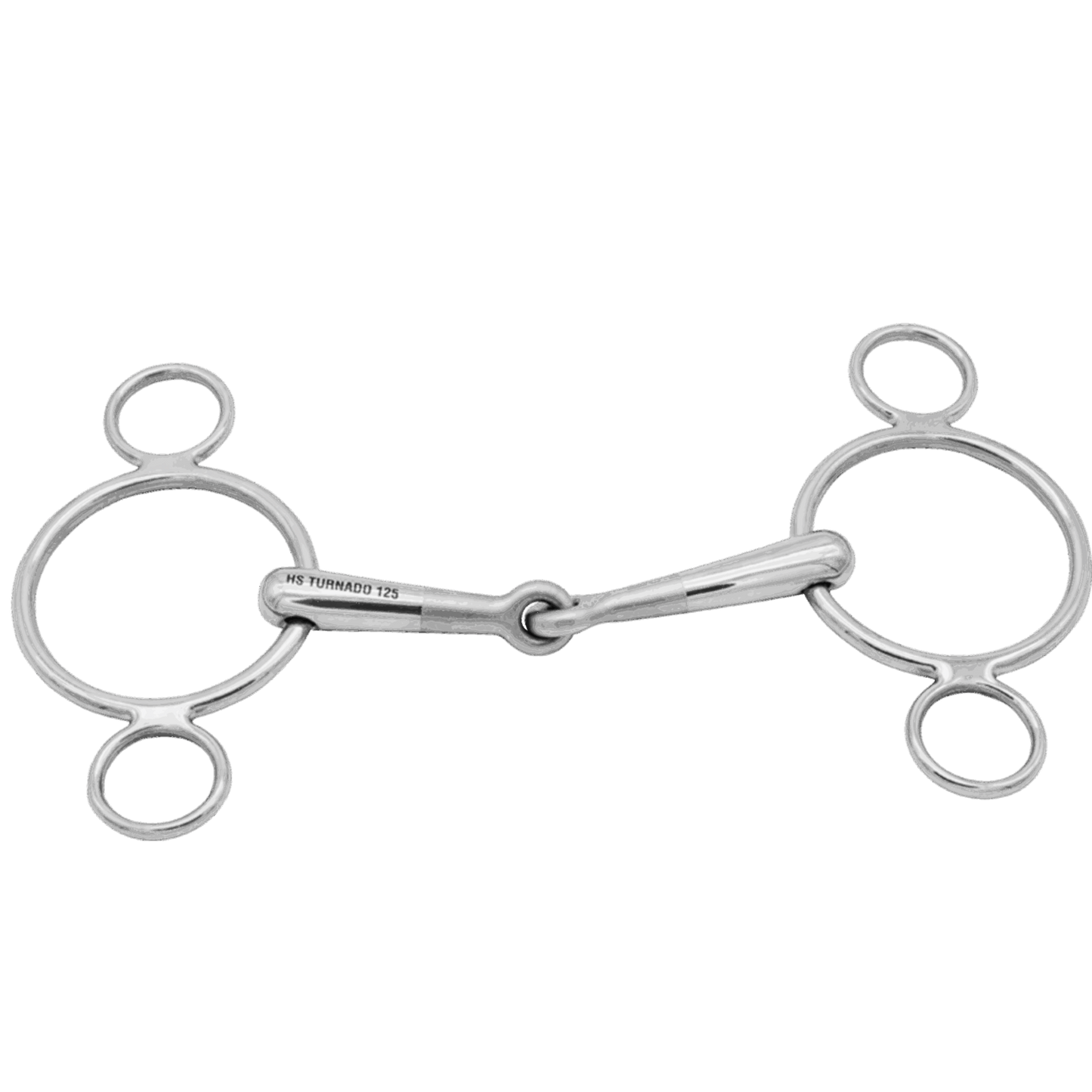 Sprenger Horse Turnado 3-Ring Bit Stainless Steel 16mm 3Ring Riding Equipment