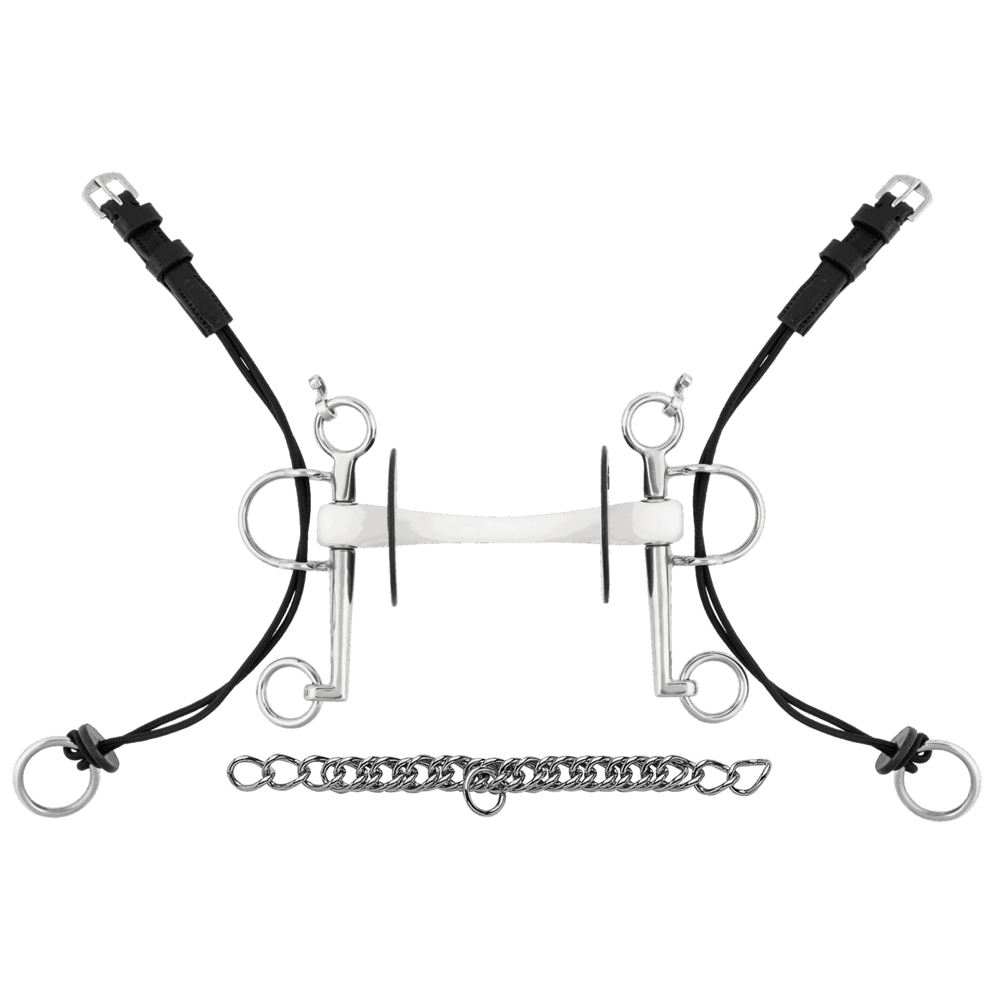 Sprenger Horse Nathe Gag Pelham 20mm Mullen Mouth 7cm Cheeks Bit Tack Sensitive