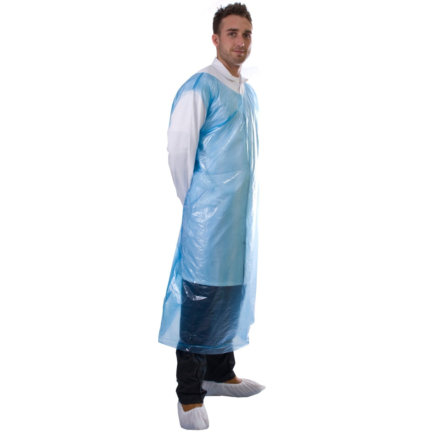 Supertouch PE Smock Full Body Cover 0.020mm & 0.030mm Food Processing Cases