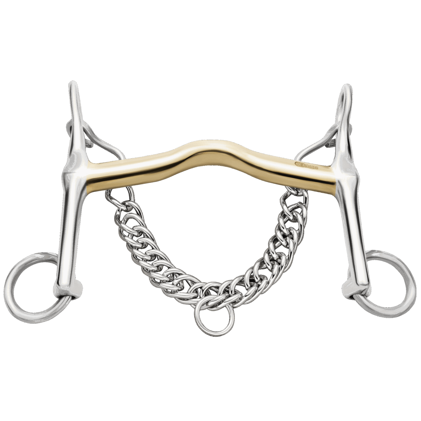 Sprenger Horse Novocontact Sensogan Weymouth 14mm With Cheeks Bit For Horses