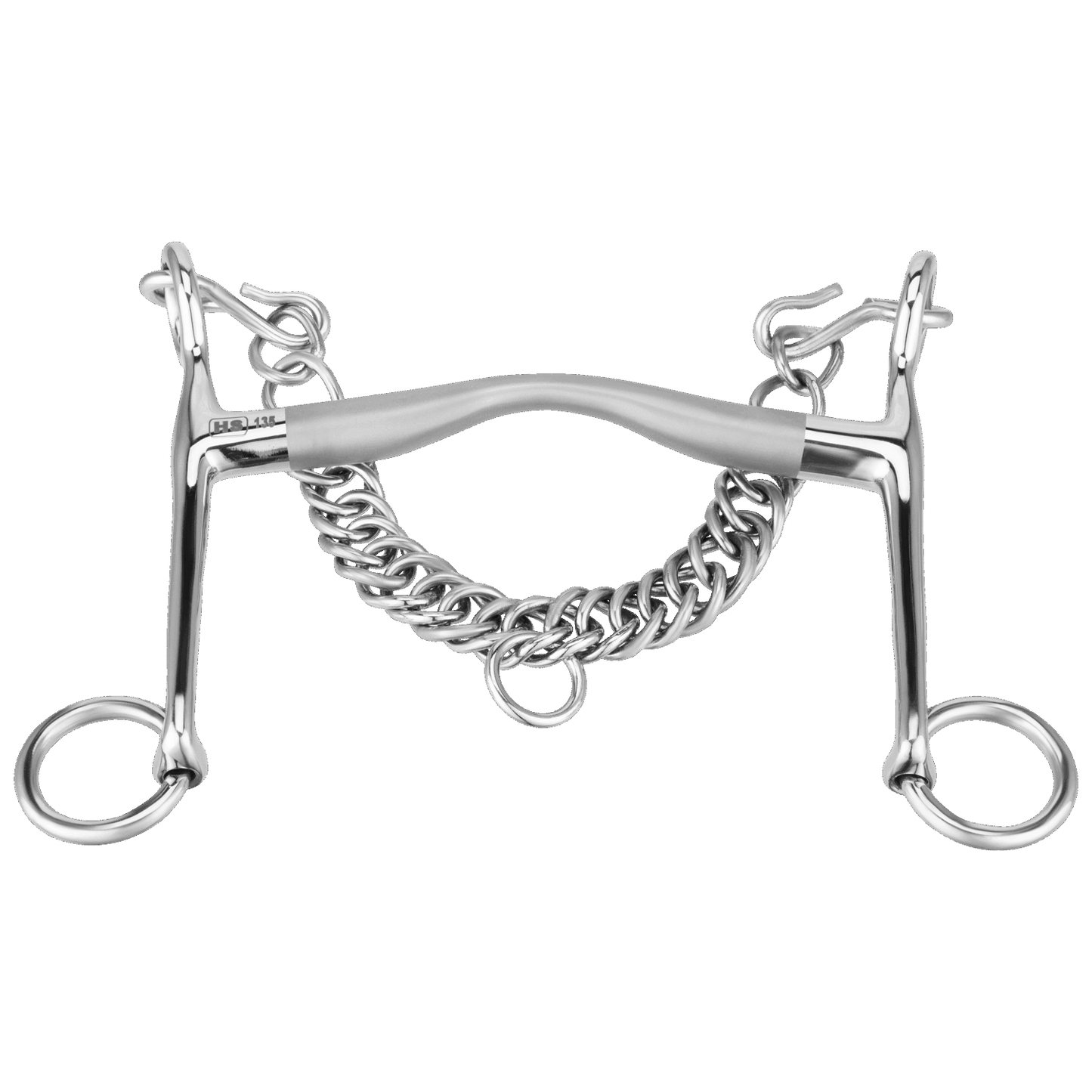 Sprenger Horse Satinox Weymouth 14mm Stainless Steel 7cm Cheeks Bit Riding