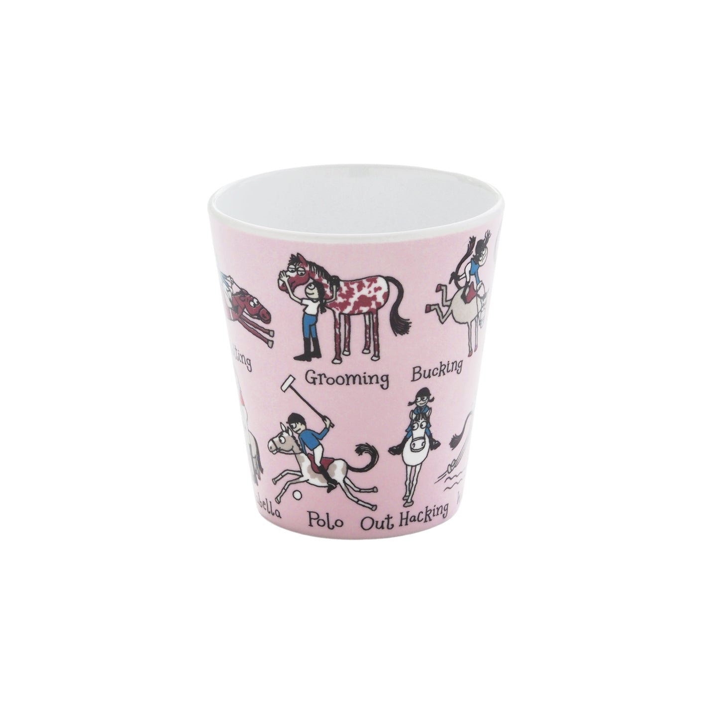 HY Tyrrell Katz Horse Beaker By Equestrian Children's Tableware Melamine