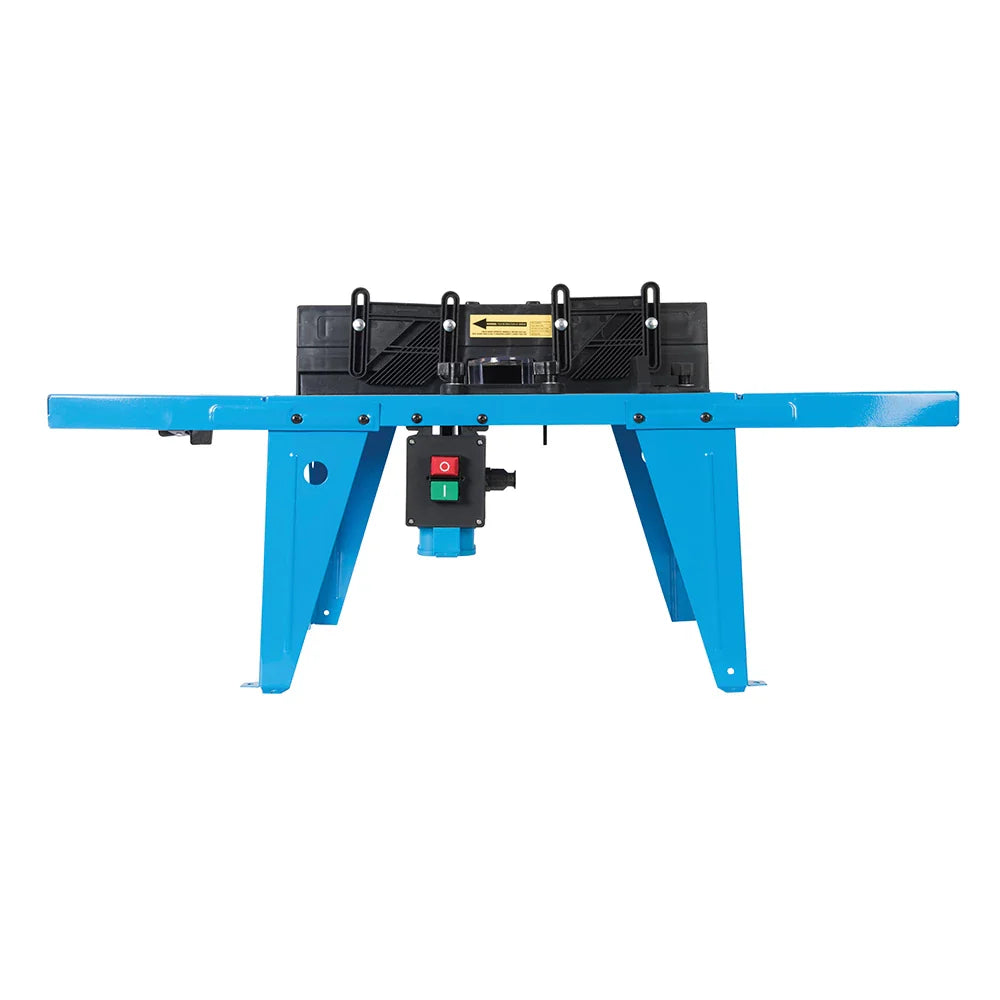 Silverline Router Table with Protractor, Adjustable Fences, Feather Boards